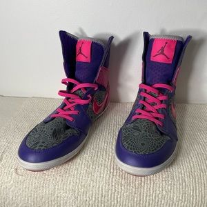 Nike YOUTH Air Jordan 1 skinny high (GS) AJ1 size 7Y, fits women size 8.5.